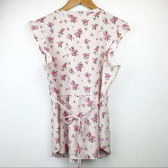 ModCloth Floral Blouse M - Picture 2 of 8